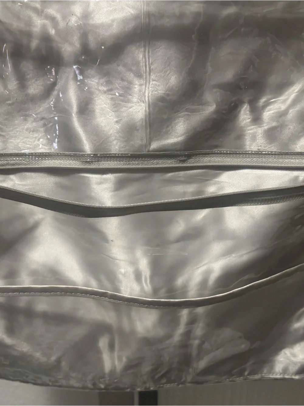 Dior Gray Hexagon Monogram Makeup/Jewelry organizer with Bow Tie Accent